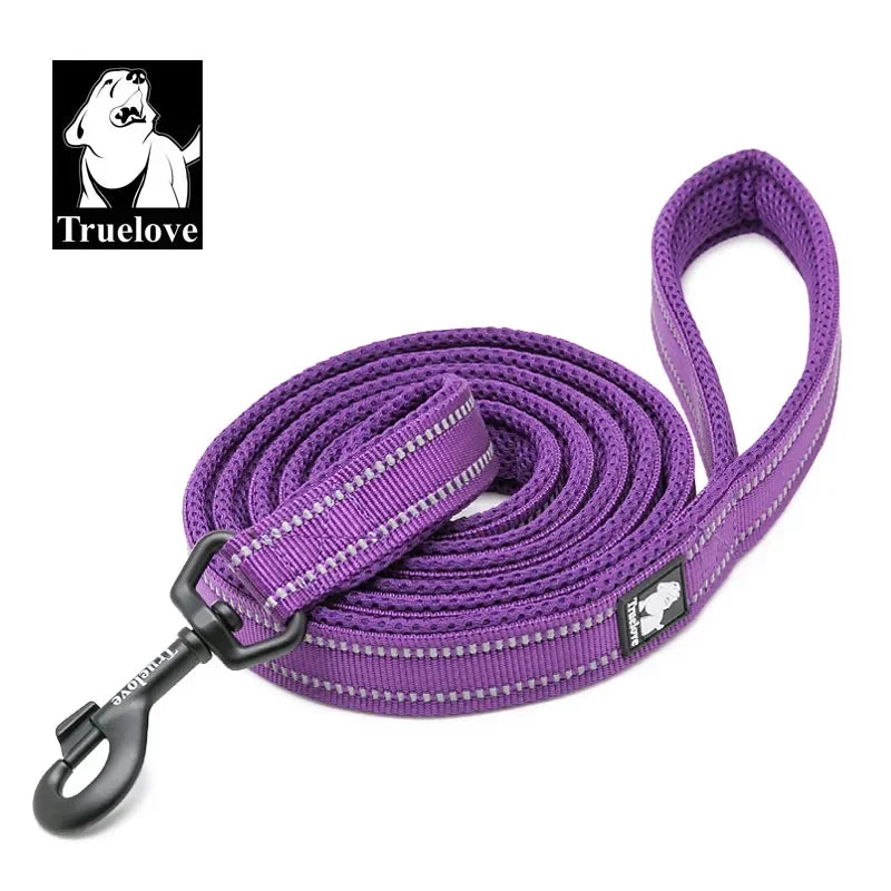Dog Reflective Mesh Padded Leash