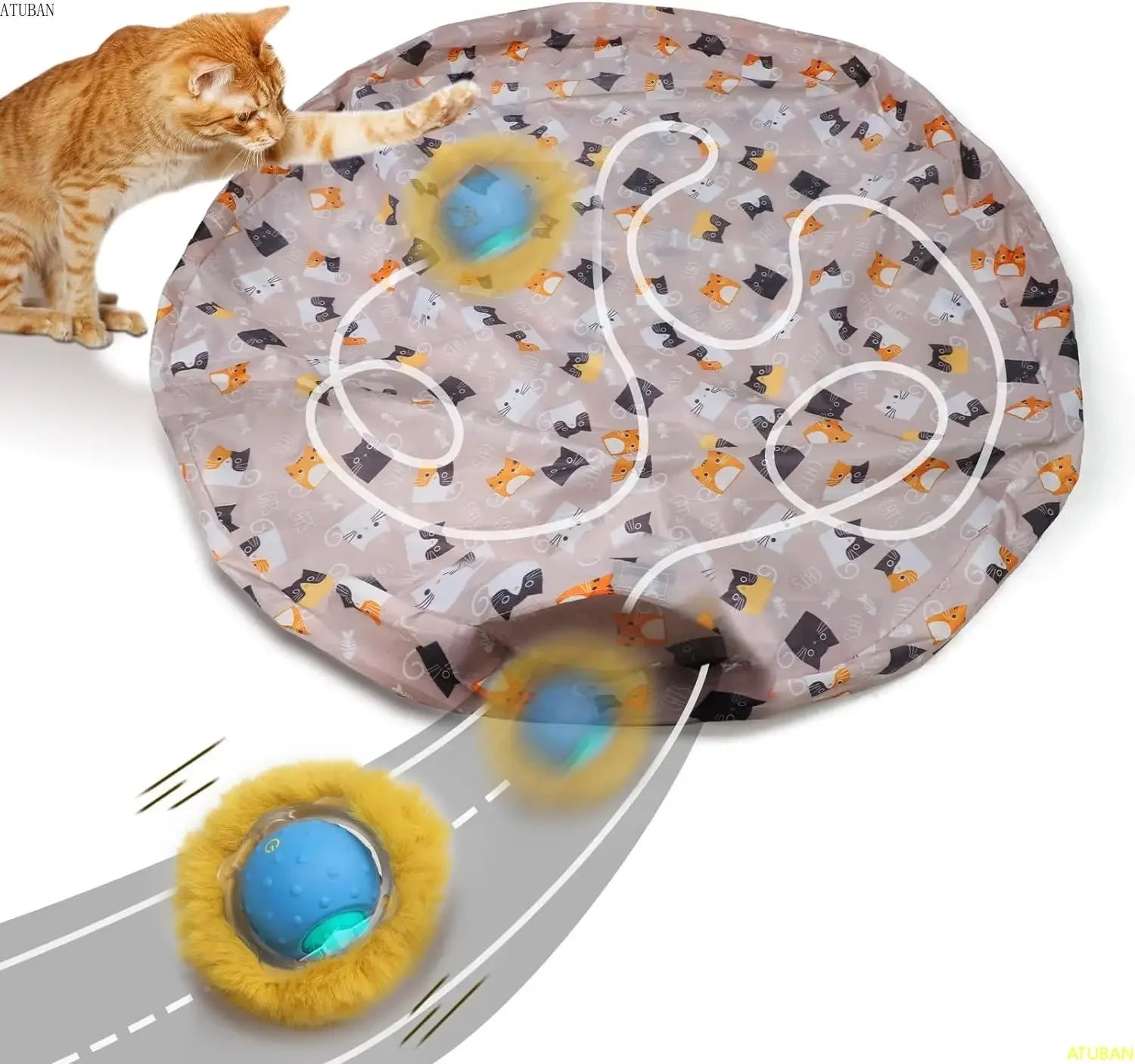 Hide and Seek Kitten Toy