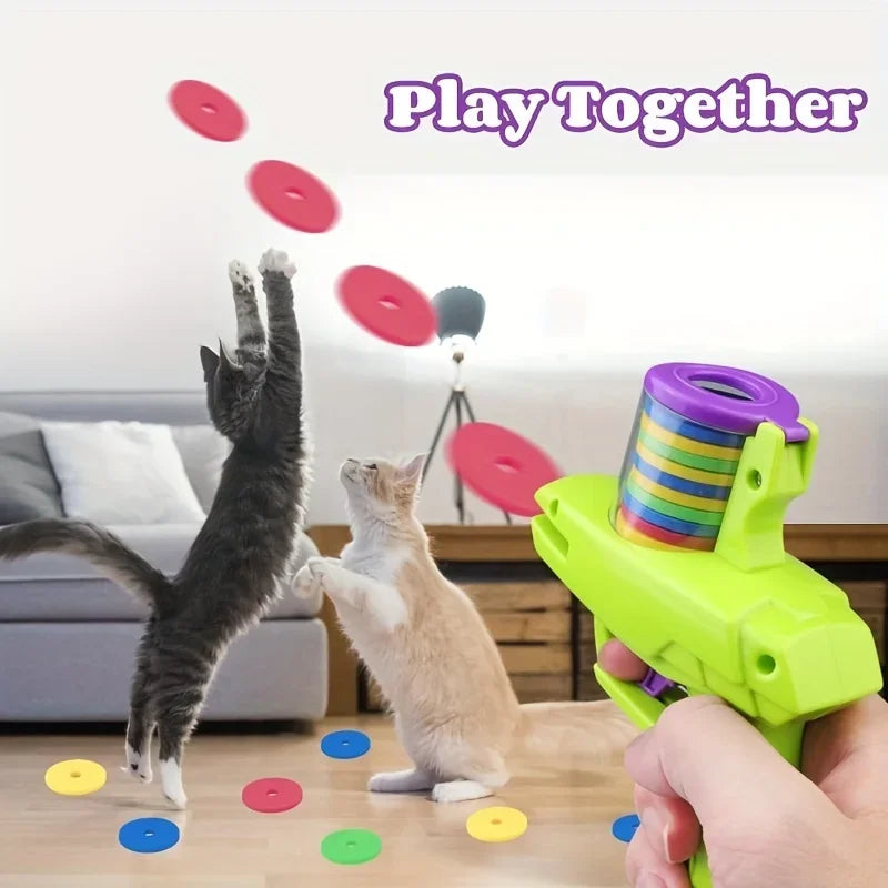 Cat Interactive Turnip Gun Toy