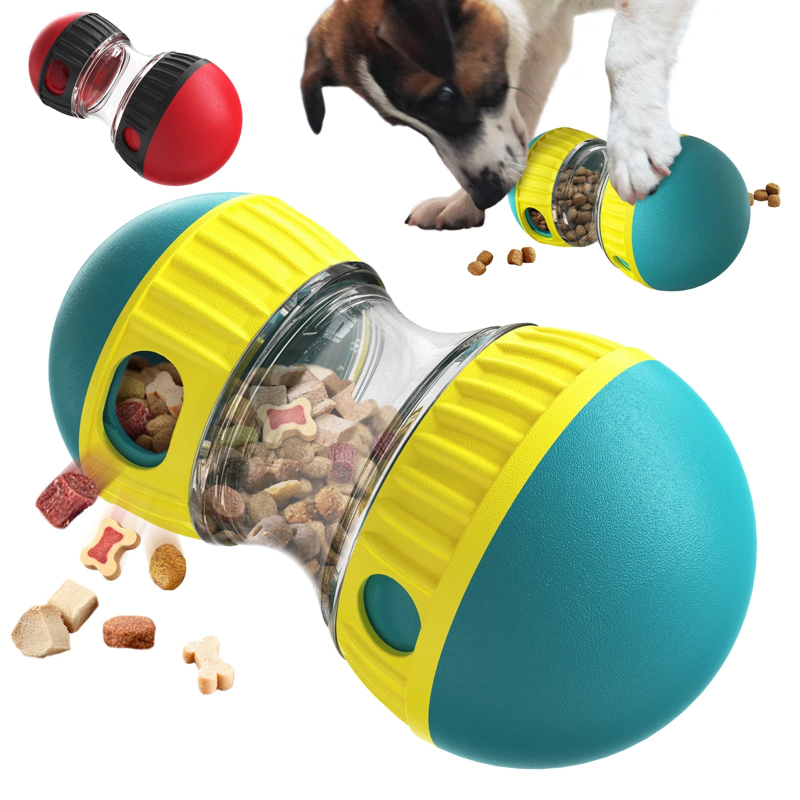 Slow Feeder Puzzle Toy Ball